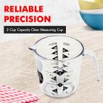 Clear 2-Cup Plastic Measuring Cup by Chef Craft