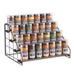 GIGIFTREE 4-Tier Spice Rack Organizer - Black
