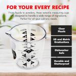 Clear 2-Cup Plastic Measuring Cup by Chef Craft