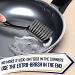 4-Pack Kitchen Dish Brush Set with Non-Slip Handle