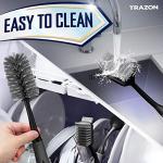 4-Pack Kitchen Dish Brush Set with Non-Slip Handle