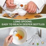 Stainless Steel Measuring Cups and Spoons Set