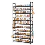 Tall 11-Tier Shoe Rack for 55 Pairs