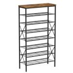 8-Tier Shoe Rack Organizer Holds 32 Pairs