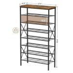 8-Tier Shoe Rack Organizer Holds 32 Pairs
