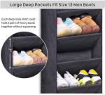 Over The Door Shoe Organizer with Deep Pockets