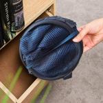 Breathable Pop-Up Laundry Basket with Mesh Pocket