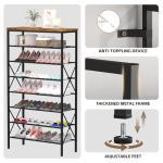 8-Tier Shoe Rack Organizer Holds 32 Pairs
