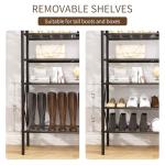 8-Tier Shoe Rack Organizer Holds 32 Pairs
