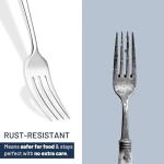 40-Piece Stainless Steel Cutlery Set for 8