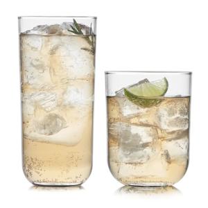 Libbey Polaris Elegant Tumbler and Rocks Glass Set