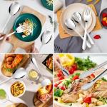 14-Piece Premium Stainless Steel Serving Utensils Set