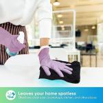 HOMEXCEL Black Microfiber Towels, 12 Pack