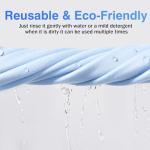 60-Pack Microfiber Cleaning Cloths for Screens and Glasses