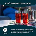 Libbey Polaris Elegant Tumbler and Rocks Glass Set