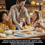 14-Piece Premium Stainless Steel Serving Utensils Set