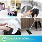 HOMEXCEL Black Microfiber Towels, 12 Pack