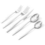 KINGSTONE 20-Piece Stainless Steel Flatware Set