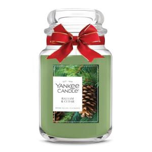 Yankee Candle Balsam & Cedar Large Jar 22oz