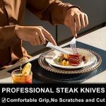 49-Piece Stainless Steel Flatware Set for 8