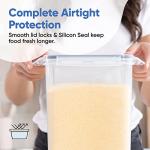 Extra Large Airtight Food Storage Containers, 2-Pack