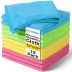 Microfiber Cleaning Cloths 12 Pack – Streak-Free Wipes