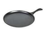 Lodge 10.5" Cast Iron Griddle with Handle Holder