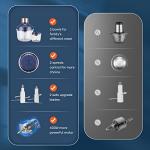 Bear Electric Food Processor with Glass Bowls