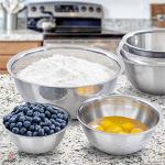 Stainless Steel Mixing Bowl Set of 6