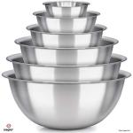 Stainless Steel Mixing Bowl Set of 6