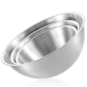 Nesting Stainless Steel Mixing Bowls Set of 3