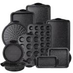 Nonstick Bakeware Set - Stackable 10 Pieces