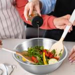 Nesting Stainless Steel Mixing Bowls Set of 3