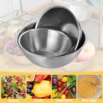 Nesting Stainless Steel Mixing Bowls Set of 3