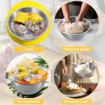 Nesting Stainless Steel Mixing Bowls Set of 3