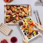 Ohtomber Stainless Steel Baking Sheet Set, 3 Pack