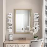 Bloddream 5-Tier Floating Wall Shelves - White