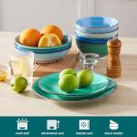 Vancasso Bonita Colorful Dinner Plate Set of 6