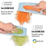 5-in-1 Mandoline Slicer for Easy Veggies