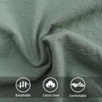 Sage Green Cotton Linen Pinafore Apron Dress