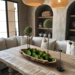 Biubee 18 Pack Decorative Faux Dried Moss Balls- 6pcs 3.1" Artificial Green Plant Mossy Globes+ 12pcs 2.2" Handmade Sphere Moss Gift for Home Dough Bowl Vase Chinoiserie Decors Party Wedding Display