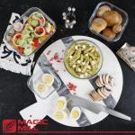 Magic Mill Borosilicate Glass Food Storage Set 24pc