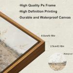 Retro Autumn Wildflower Canvas Wall Art Decor