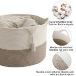 Large Rope Storage Basket for Home Organization