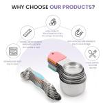 Magnetic Measuring Cups and Spoons Set of 16