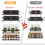 Magnetic Spice Rack Organizer for Kitchen Storage