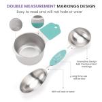 Magnetic Measuring Cups and Spoons Set of 16