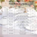 White Rectangle Tablecloths 60 x 102 Inch, 2 Pack