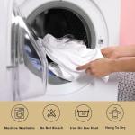 White Rectangle Tablecloths 60 x 102 Inch, 2 Pack