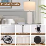 Modern Ceramic Table Lamps Set of 2